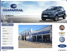 Tablet Screenshot of grupochaparral.com